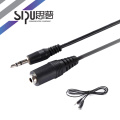 SIPU Factory price hot sale black cable scart to component av cable